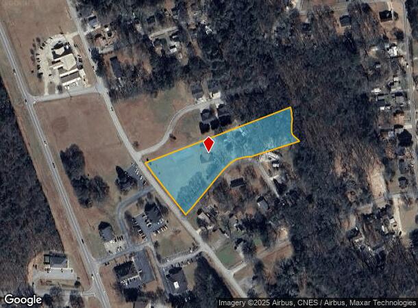 490 Vickery St, Hartwell, GA Parcel Map