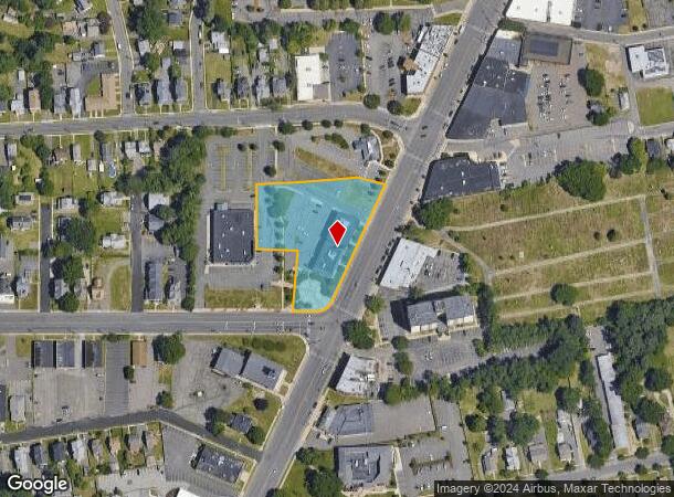  893 Main St, East Hartford, CT Parcel Map