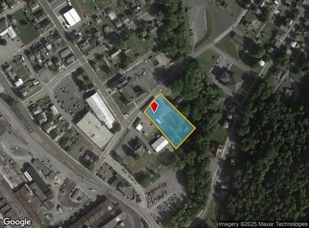  204 1St Ave, Burnham, PA Parcel Map