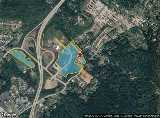 421 Fairchance Rd, Morgantown, WV Parcel Map