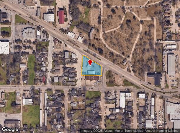  1316 E Irving Blvd, Irving, TX Parcel Map