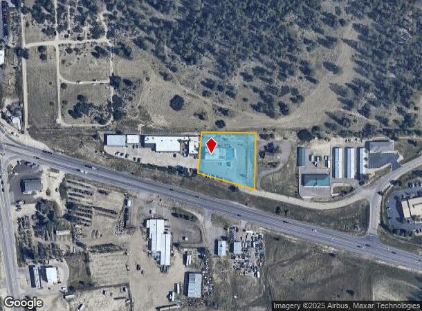  7519 E State Highway 86, Franktown, CO Parcel Map