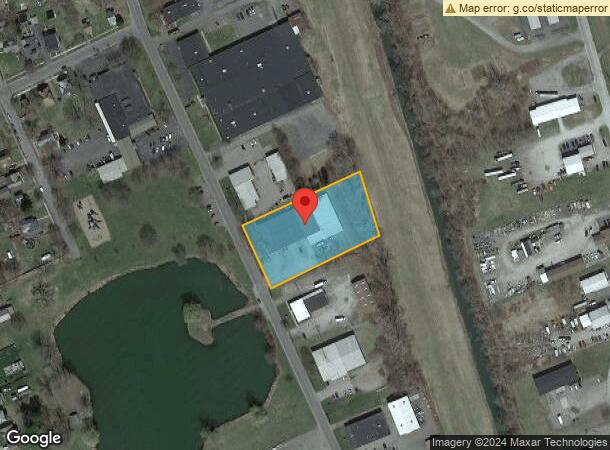  1110 Sullivan St, Elmira, NY Parcel Map