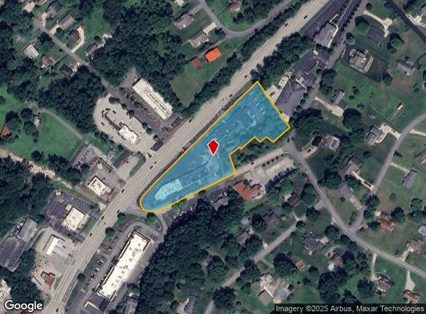  3515 Washington Rd, Canonsburg, PA Parcel Map