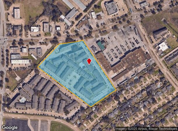 10700 Fuqua St, Houston, TX Parcel Map