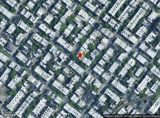 605 Onderdonk Ave, Ridgewood, NY Parcel Map