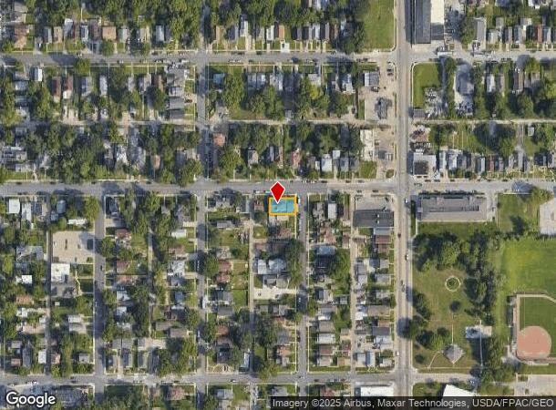  2501 Poppleton Ave, Omaha, NE Parcel Map