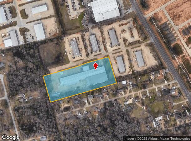  621 Aurora Business Park Dr, Conroe, TX Parcel Map
