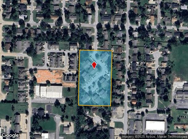  401 N 35Th St, Rogers, AR Parcel Map
