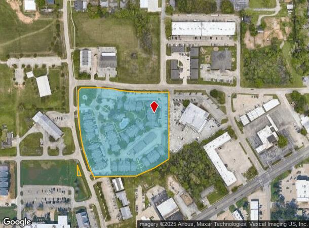 1011 Village Square Dr, Tomball, TX Parcel Map