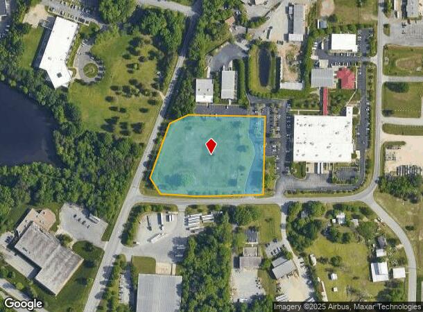  1098 Boulder Rd, Greensboro, NC Parcel Map
