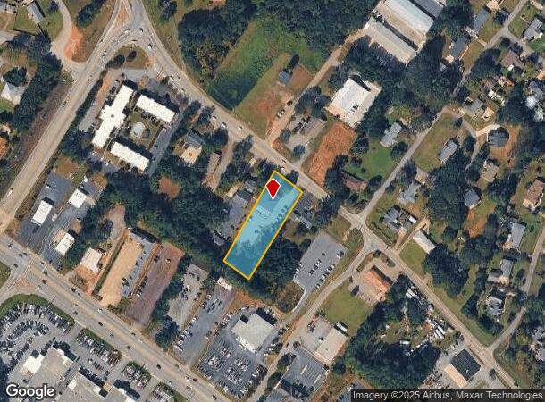  4105 Liberty Hwy, Anderson, SC Parcel Map