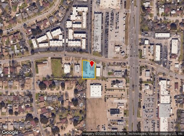  3414 W Rochelle Rd, Irving, TX Parcel Map