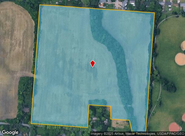  4555 Northern Cir, Dayton, OH Parcel Map