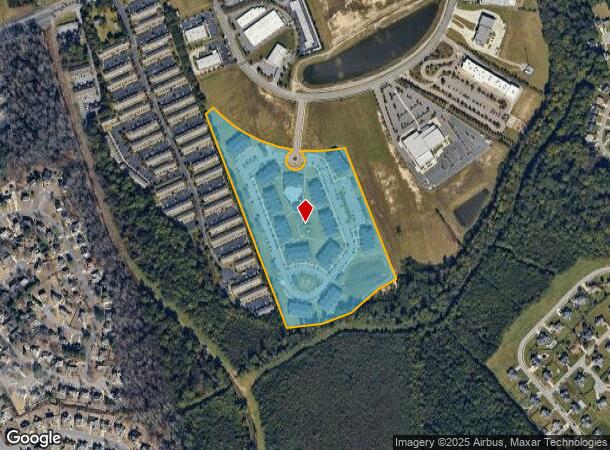  612 Legacy Ct, NC Parcel Map