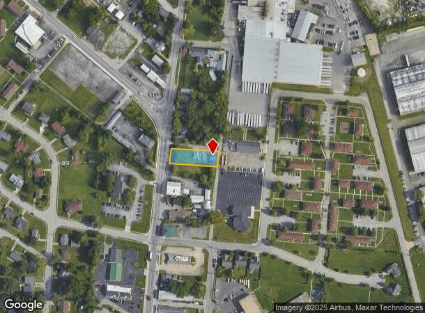 1726 Spring St, Jeffersonville, IN Parcel Map