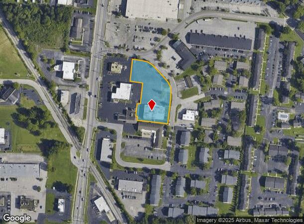  3925 Rainbow Dr, New Albany, IN Parcel Map