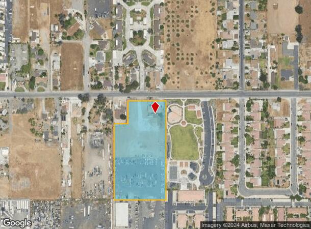  17897 Marygold Ave, Bloomington, CA Parcel Map