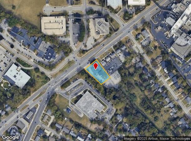  1626 Harrodsburg Rd, Lexington, KY Parcel Map