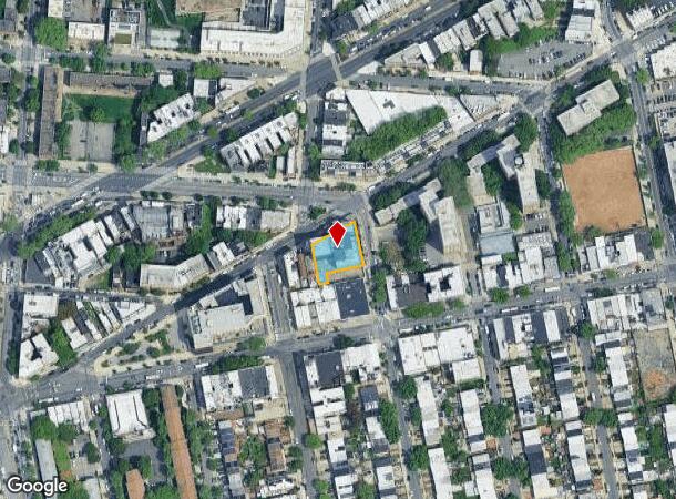  1366 E New York Ave, Brooklyn, NY Parcel Map