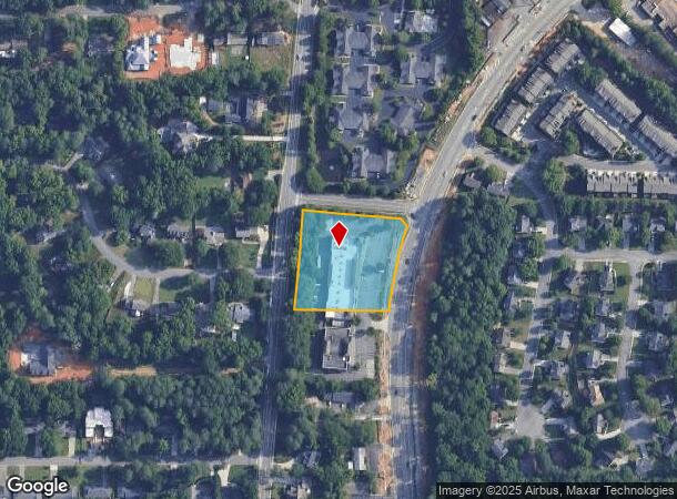488 N Main St, Alpharetta, GA Parcel Map