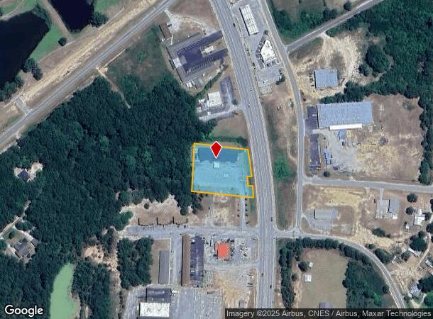 108 S Main St, Swainsboro, GA Parcel Map