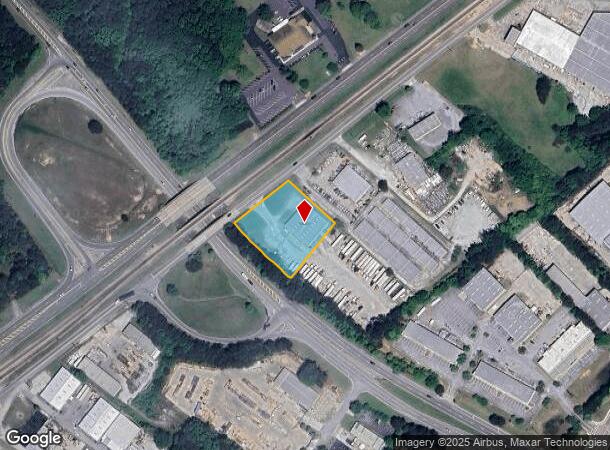  424 Se Broad St, Fairburn, GA Parcel Map