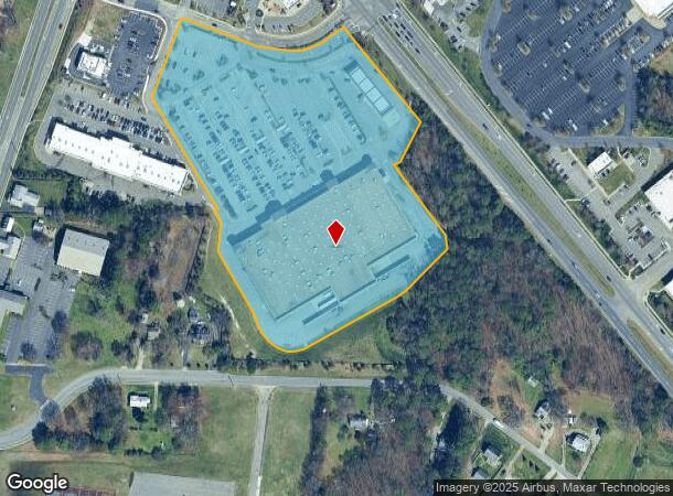  9000 Staples Mill Rd, Henrico, VA Parcel Map