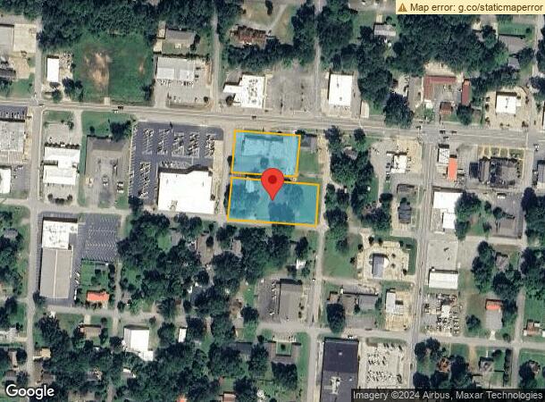  821 W Main St, Heber Springs, AR Parcel Map