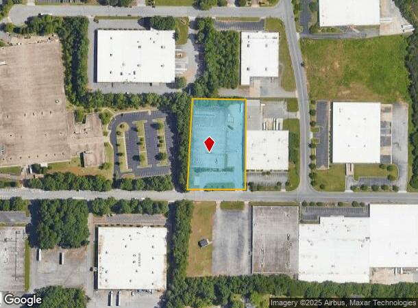  232 Swathmore Ave, High Point, NC Parcel Map