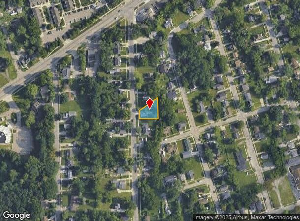  361 1St Ave, Ypsilanti, MI Parcel Map