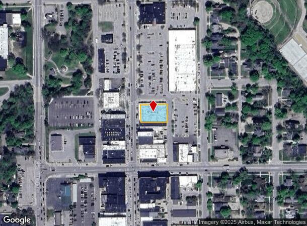 120 N Michigan Ave, Big Rapids, MI Parcel Map