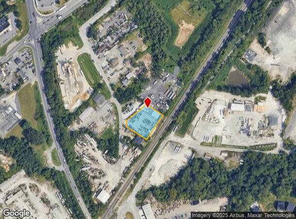 7975 Old Jessup Rd, Jessup, MD Parcel Map