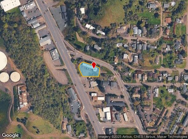  733 Ne Stephens St, Roseburg, OR Parcel Map