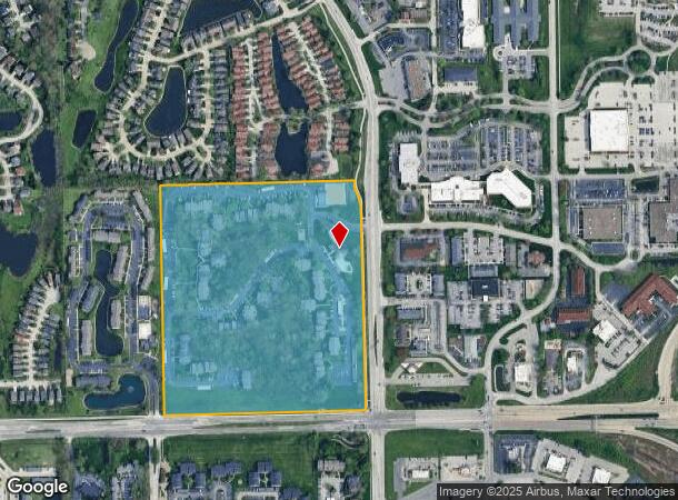 7007 Deer Path Dr, Indianapolis, IN Parcel Map