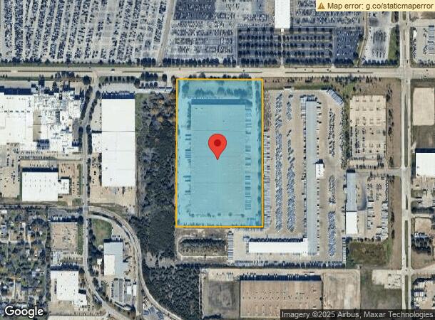  5450 W Kiest Blvd, Dallas, TX Parcel Map