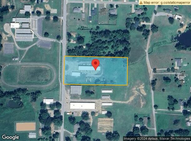  1228 N Main St, Mulberry, AR Parcel Map