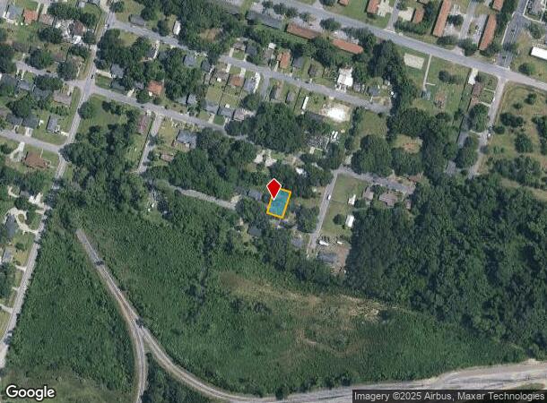  1930 Fenwick Ave, Savannah, GA Parcel Map