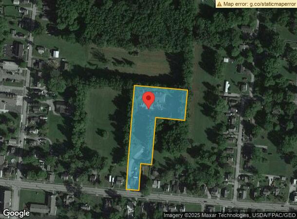  256 E Plane St, Bethel, OH Parcel Map