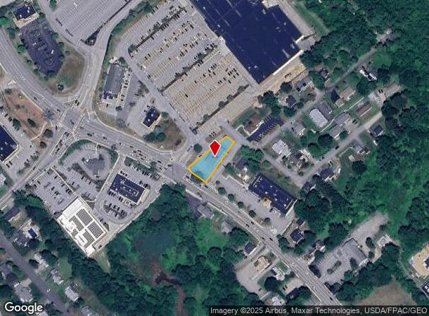  827 Central Ave, Dover, NH Parcel Map