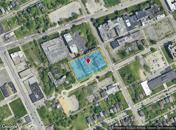  210 Highland St, Highland Park, MI Parcel Map