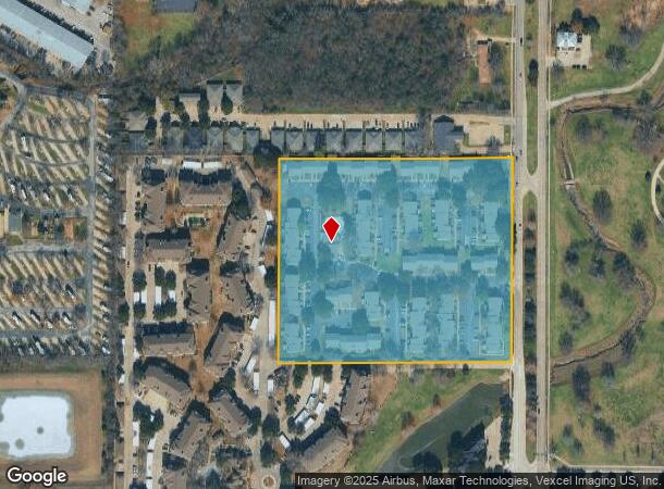 2900 Matlock Rd, Arlington, TX Parcel Map