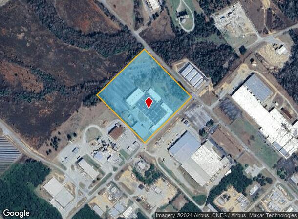  720 Industrial Blvd, Dublin, GA Parcel Map