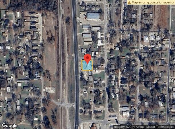  317 N Highway 377, Collinsville, TX Parcel Map