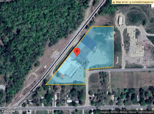  1341 E Pine Hill Ave, White Cloud, MI Parcel Map