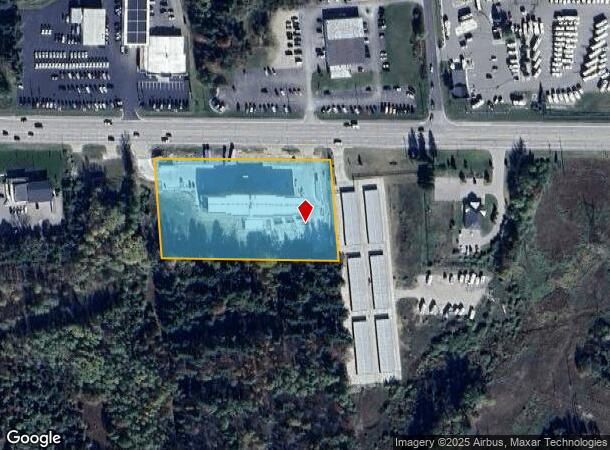  3667 W Us Highway 10, Ludington, MI Parcel Map