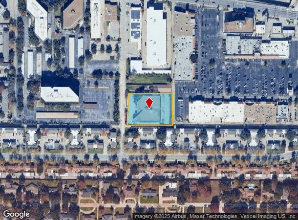  12850 Spurling Dr, Dallas, TX Parcel Map