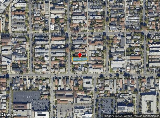  822 Myrtle Ave, Inglewood, CA Parcel Map