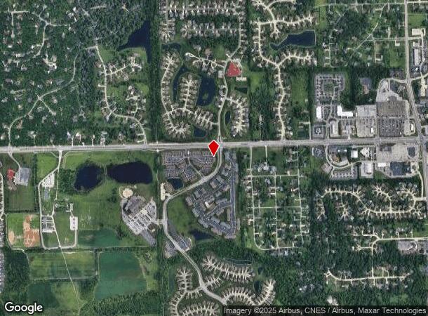  10347 Dawsons Creek Blvd, Fort Wayne, IN Parcel Map