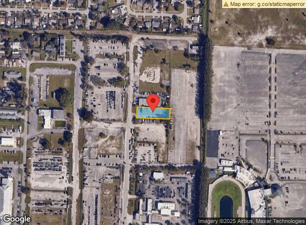  1254 5Th St, West Palm Beach, FL Parcel Map